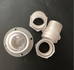 Polycarbonate PC machining screw nut