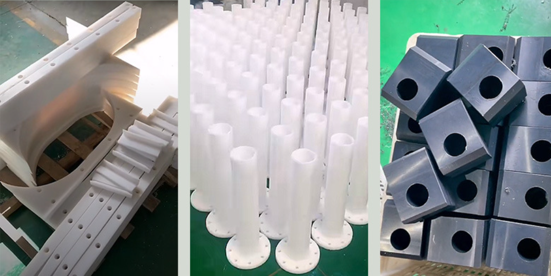 customized HDPE high-density polyethylene machining parts