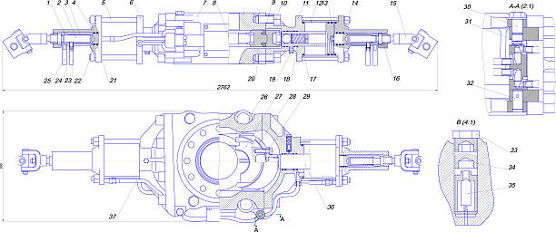 Technical Drawings of CNC Machined Parts