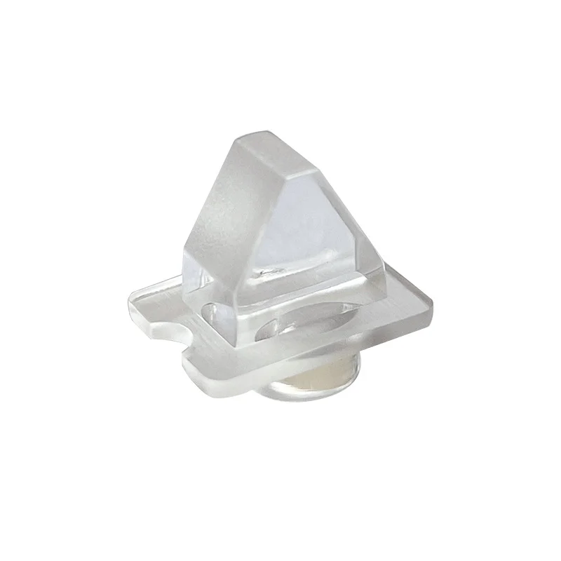 Polycarbonate plastic injection button