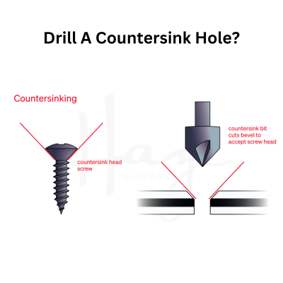 How To Drill a Countersink Hole?