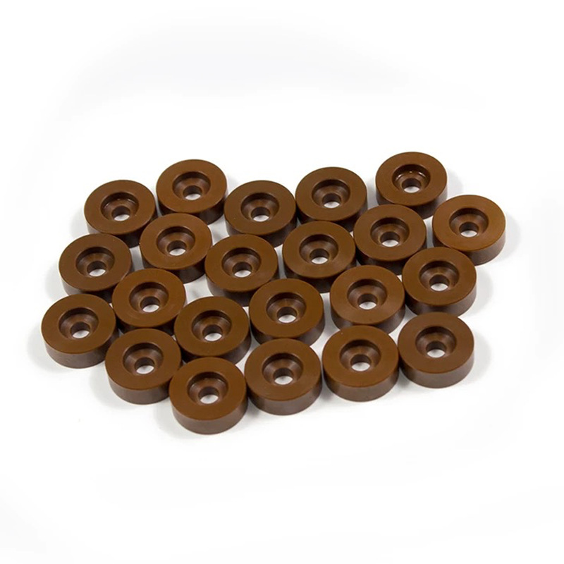 CNC machined polyimide countersunk washers