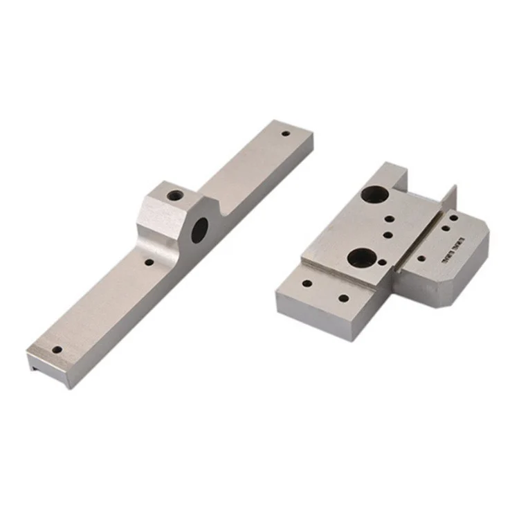 Machined steel guide bar and block – GY Machining