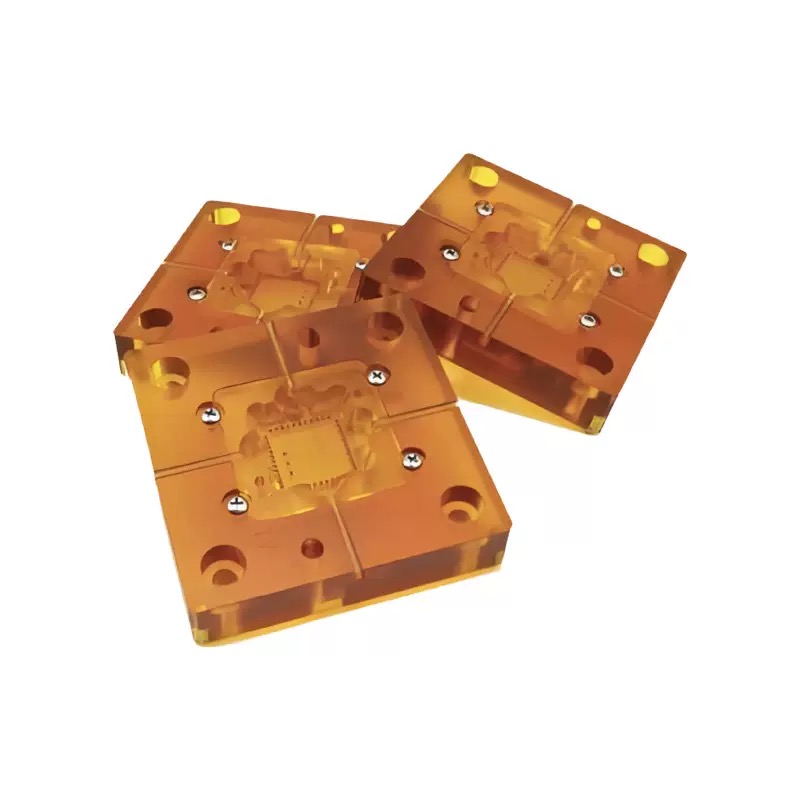 CNC machined Ultem cavity blocks