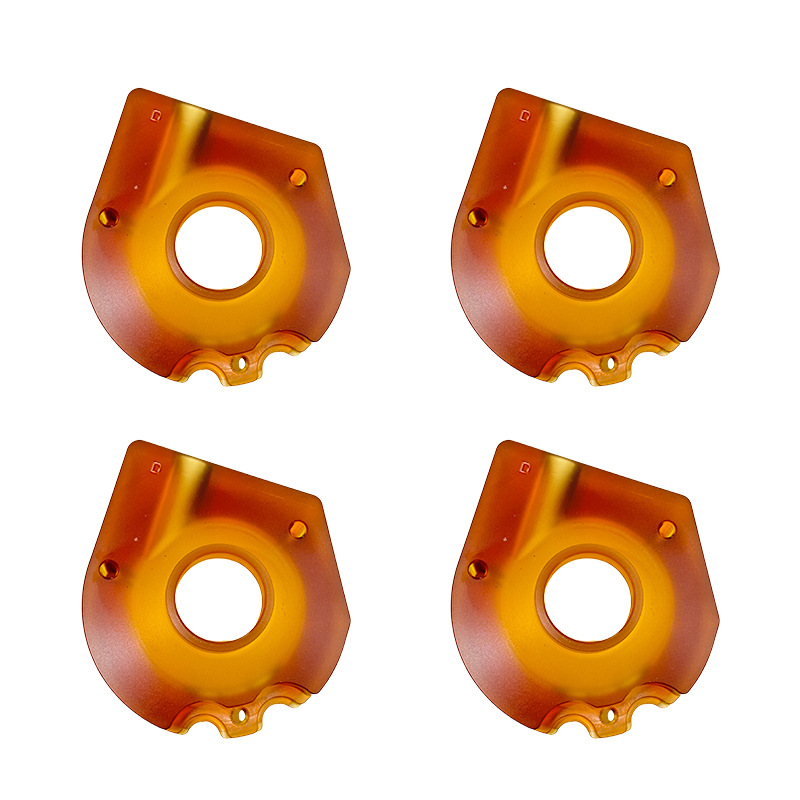 CNC machined Ultem contoured bearing plates