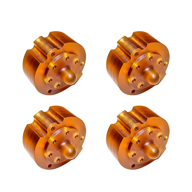 CNC machined Ultem round housings with boss